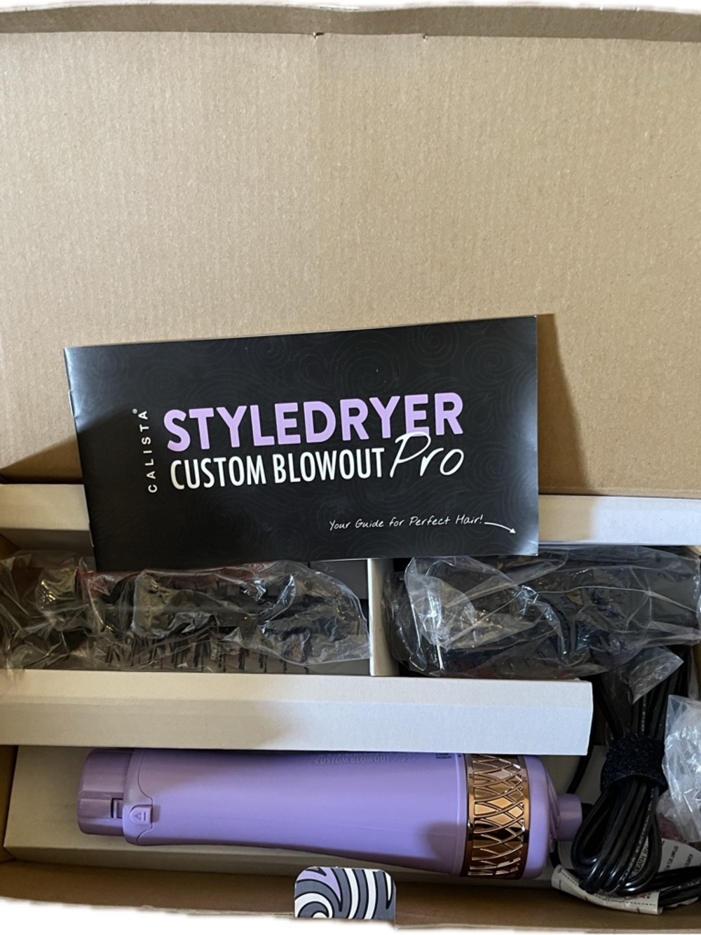 Calista Styledryer Pro Custom Blowout - Lavender NEW